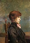Henri de Toulouse-Lautrec Jeanne Wenz painting